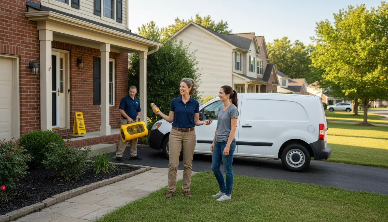 Water restoration image for Emergency Water Removal Services in Crossett, AR